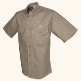 Trail Shirt for Men with Embroidered Buffalo Logo (short sleeve)