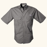 Trail Shirt for Men with Embroidered Buffalo Logo (short sleeve)