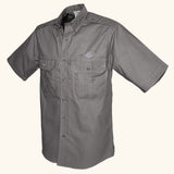 Trail Shirt for Men with Embroidered Buffalo Logo (short sleeve)