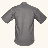 Trail Shirt for Men with Embroidered Buffalo Logo (short sleeve)