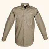 Trail Shirt for Men with Embroidered Buffalo Logo